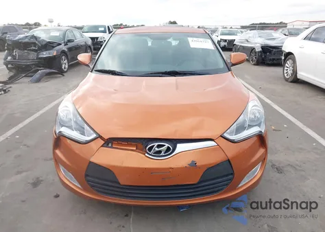 2017 Hyundai Veloster z USA, uszkodzony, nr VIN KMHTC6AD4HU306854